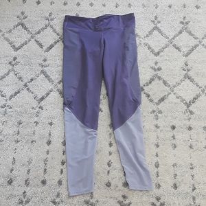 Joy Lab - S - Purple Yoga Pants with Mesh Accents